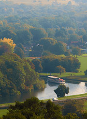 View from the Air Forces Memorial