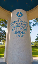 The Magna Carta memorial