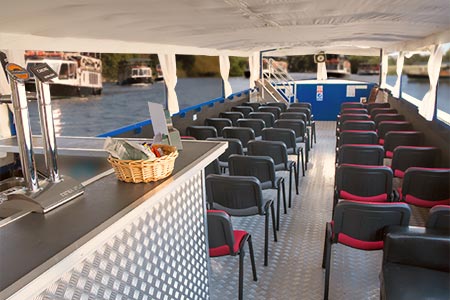 French Brothers Boats Access for all lunch cruise