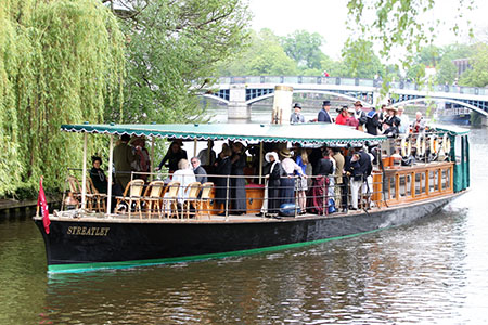 French Brothers Boats Vintage Tea Cruise Image 3