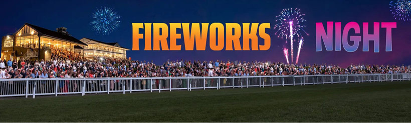 Shuttle service to the racecourse fireworks